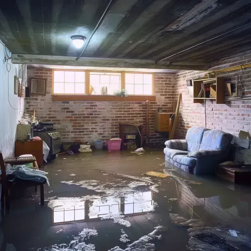 Flooded Basement Cleanup in Monte Grande, PR